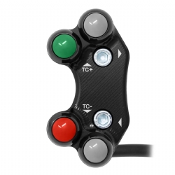 Botonera Jetprime JPPLSR046 Aprilia RS 457 2024 2024 Negro Versión Racing