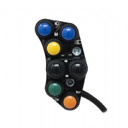 Botonera Jetprime JPPLS039 Triumph Street Triple 765 2017 2024 Negro Versión Street