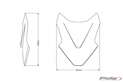 Pantalla Puig 20578F V-Tech Line Touring Honda Forza 750 2021 - foto 3 Pantalla Puig 20578F V-Tech Line Touring Honda Forza 750 2021 - foto 3