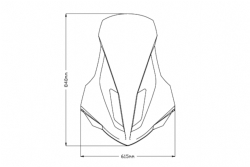 Pantalla Puig 20737F V-Tech Line Touring Yamaha NMAX 125 2021 - foto 2 Pantalla Puig 20737F V-Tech Line Touring Yamaha NMAX 125 2021 - foto 2