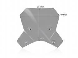 Parabrisas Caponord WRS KT008F KTM Super Adventure 1290 2021-2024 Ahumado