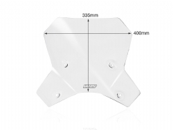 Parabrisas Caponord WRS KT008T KTM Super Adventure 1290 2021-2024 Transparente