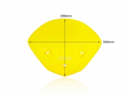 Parabrisas Sport WRS BM068GF BMW S 1000 R 2014-2020 Amarillo