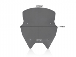 Parabrisas Sport WRS BM072FS BMW R 1200 RS 2015-2018 Ahumado Oscuro