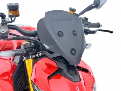 Parabrisas Sport WRS DU043NO Ducati Streetfighter 955 V2 2025 Negro Mate