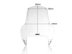 Parabrisas Standard WRS BM062T BMW R 1100 GS 1994-1999 Transparente
