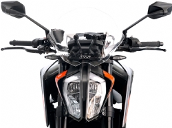Parabrisas WRS KT011T Sport Ktm Duke 790 / Duke 890 Transparente