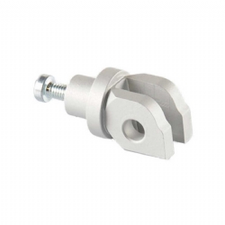 Pareja de adaptadores para posapies delanteros Lightech FTP025SIL BMW S 1000 RR 2015-2018 Plata