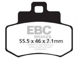 Pastillas de freno Ebc SFA356HH - foto 2