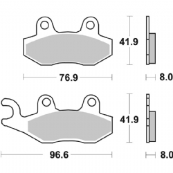Pastillas freno Brembo 07076 - foto 3 Pastillas freno Brembo 07076 - foto 3