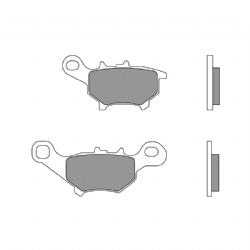 Pastillas freno Brembo 07092