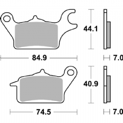 Pastillas freno Brembo 07102 - foto 3 Pastillas freno Brembo 07102 - foto 3
