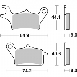 Pastillas freno Brembo 07111 - foto 3