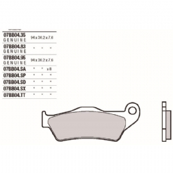 Pastillas freno Brembo 07BB0435