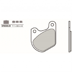 Pastillas freno Brembo 07HD0303
