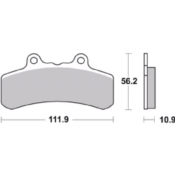 Pastillas freno Brembo 07HD1109 - foto 2 Pastillas freno Brembo 07HD1109 - foto 2