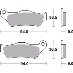 Pastillas freno Brembo 07HD21SA - foto 2 Pastillas freno Brembo 07HD21SA - foto 2