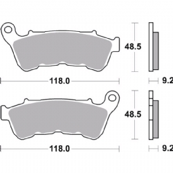 Pastillas freno Brembo 07HD22SA - foto 2 Pastillas freno Brembo 07HD22SA - foto 2