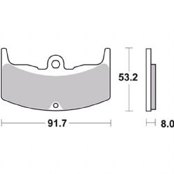 Pastillas freno Brembo 07HO1406 - foto 2 Pastillas freno Brembo 07HO1406 - foto 2