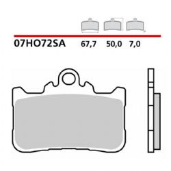 Pastillas freno Brembo 07HO72SA