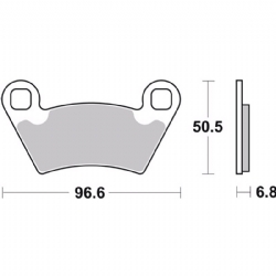Pastillas freno Brembo 07PO07SD - foto 2 Pastillas freno Brembo 07PO07SD - foto 2