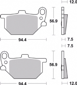 Pastillas freno Brembo 07YA0413 - foto 2 Pastillas freno Brembo 07YA0413 - foto 2