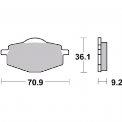 Pastillas freno Brembo 07YA14SD - foto 2 Pastillas freno Brembo 07YA14SD - foto 2