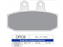 Pastillas freno Dp Brakes DP108 Standard - foto 2 Pastillas freno Dp Brakes DP108 Standard - foto 2