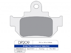 Pastillas freno Dp Brakes DP209 Off-Road - foto 2
