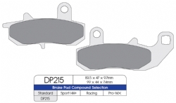 Pastillas freno Dp Brakes DP215 Standard