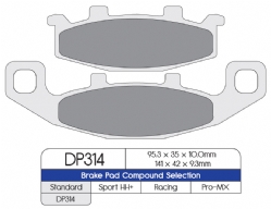 Pastillas freno Dp Brakes DP314 Standard