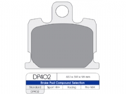 Pastillas freno Dp Brakes DP402 Standard - foto 2