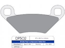 Pastillas freno Dp Brakes DP502 Standard - foto 2