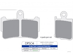 Pastillas freno Dp Brakes DP504 Standard - foto 2