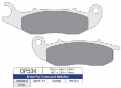Pastillas freno Dp Brakes DP534 Standard