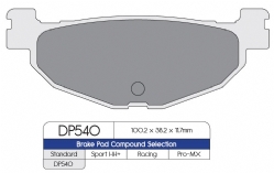 Pastillas freno Dp Brakes DP540 Standard