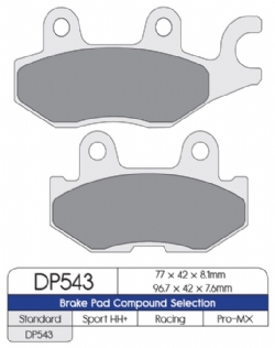 Pastillas freno Dp Brakes DP543 Off-Road