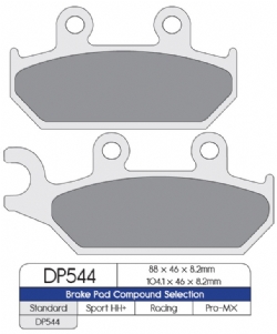 Pastillas freno Dp Brakes DP544 Off-Road