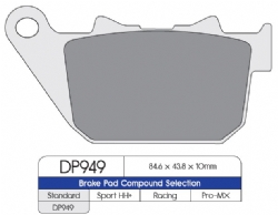 Pastillas freno Dp Brakes DP949 HDP Harley