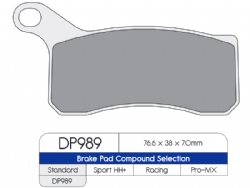 Pastillas freno Dp Brakes DP989 Off-Road - foto 2 Pastillas freno Dp Brakes DP989 Off-Road - foto 2