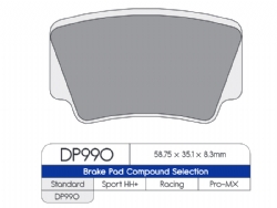 Pastillas freno Dp Brakes DP990 Off-Road - foto 2