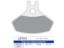 Pastillas freno Dp Brakes DP991 Off-Road - foto 2
