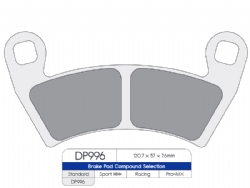 Pastillas freno Dp Brakes DP996 Off-Road - foto 2