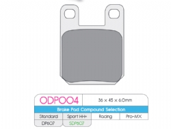 Pastillas freno Dp Brakes ODP004 ODP Organic - foto 2