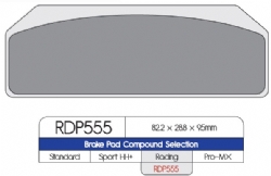 Pastillas freno Dp Brakes RDP555 RDP X-Race Titanium