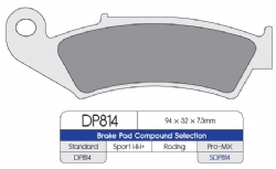 Pastillas freno Dp Brakes SDP814 SDP Pro-Mx