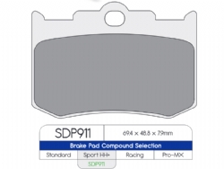Pastillas freno Dp Brakes SDP911HH Plus SDP Sport HH - foto 2