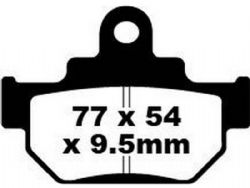 Pastillas de freno EBC FA106/2TT TT off-road