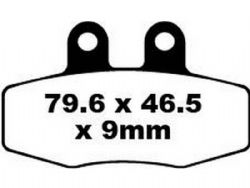 Pastillas de freno EBC FA132R R Series sinterizadas