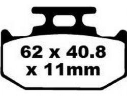 Pastillas de freno EBC FA152/2R R Series sinterizadas